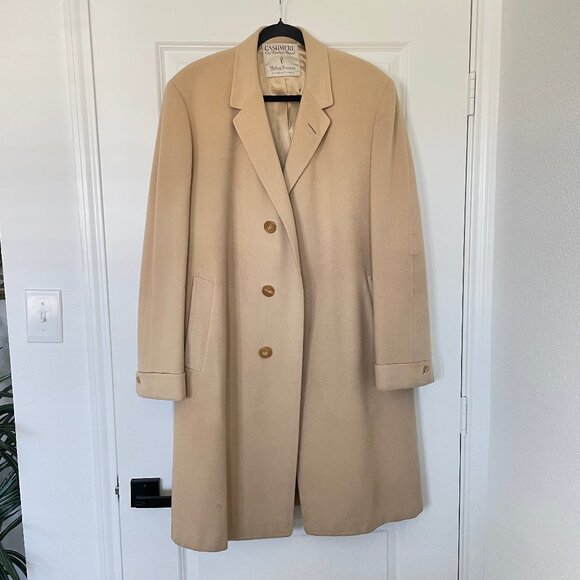 Vintage Hickey Freeman Camel 100% Cashmere Overcoat – Men’s (No Size Tag) - Picture 1 of 12